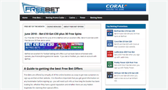 Desktop Screenshot of freebetoffers.net